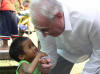 Suk with Pastor Garth Anthony, The Cambodian Adventist Mission President